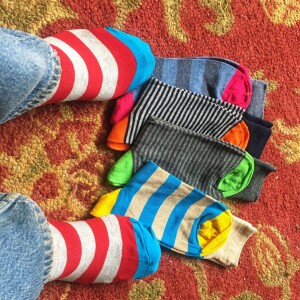 The Sound Of Raindrops On A Japanese Paper Umbrella; The Inescapable Panache Of Brightly Colored Striped Socks, Sartorial Elevators In The Brain Hotel