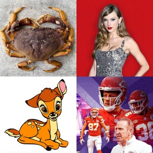 Bambi, Superbowl, Taylor Swift, Cracked Crab