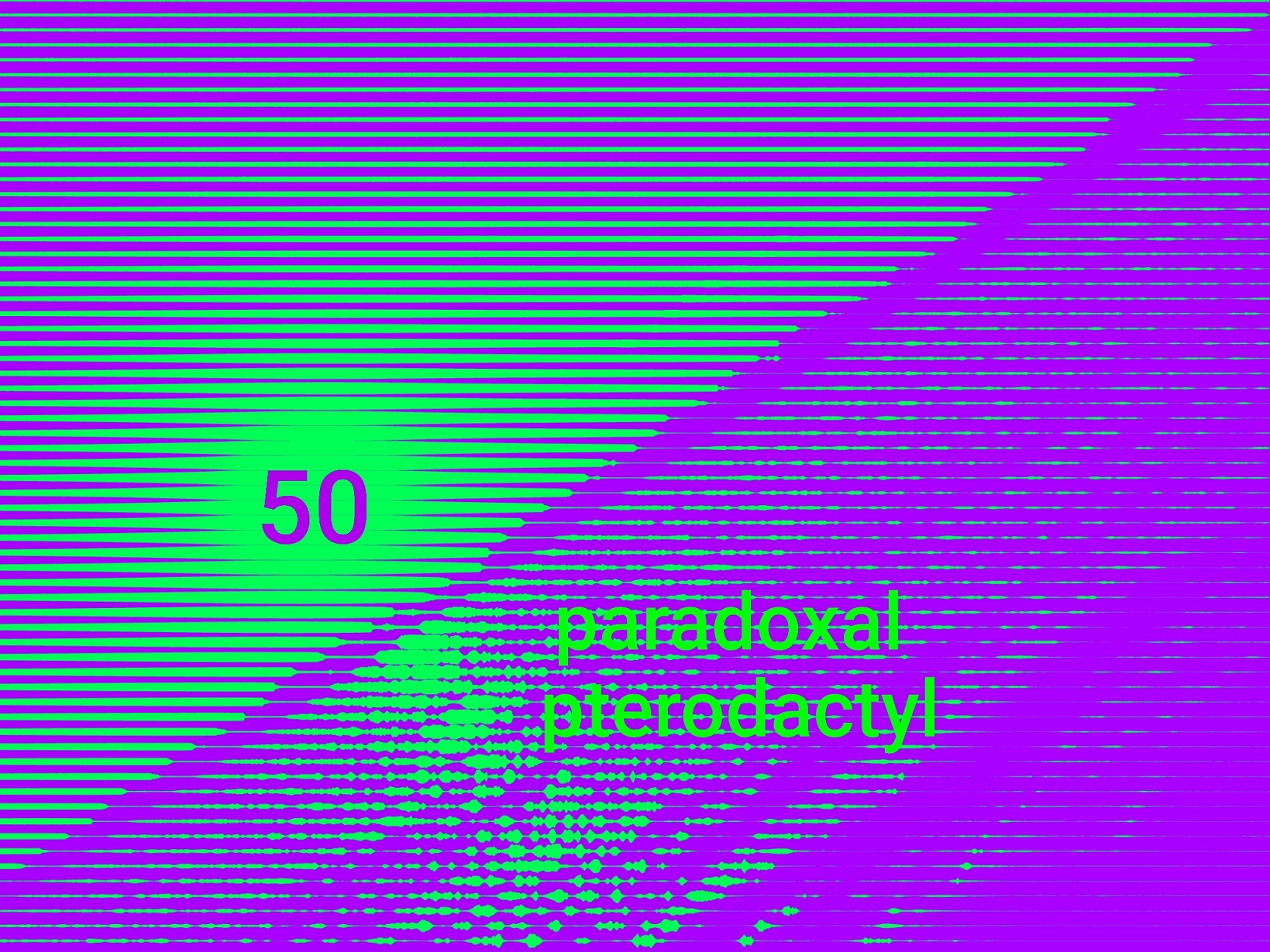 Paradoxal Pterodactyl