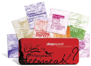 'Deep Speak' card set -  An effective resource for working with youth