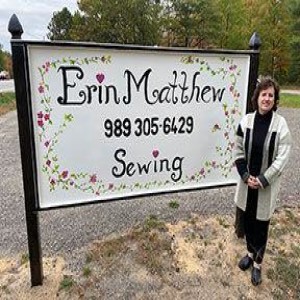 Jan Jacob Owner of Erin Matthew Sewing on the Kevin Allen Show