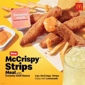 Brad Allen Show: McCrispy Strips are at McDonald's! Justin Villaire Joins Brad to Talk Up the NEW Menu Item