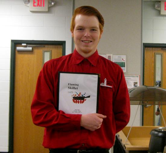 The Iosco RESA Career and Technical Education Center: Christopher Dixon “Professional Student of the Month” March 2017.