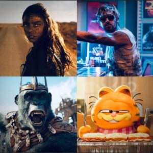 MAY AT THE MOVIES: Furiosa, Fall Guy, Kingdom of the Planet of the Apes, IF vs Garfield