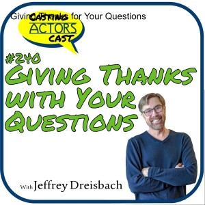 Giving Thanks for Your Questions