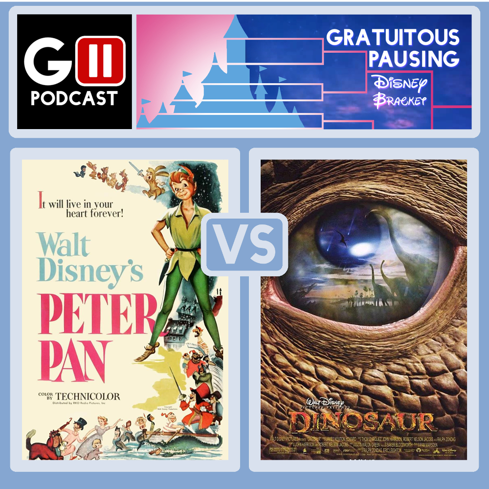 Episode 8 Disney Bracket: Peter Pan vs Dinosaur