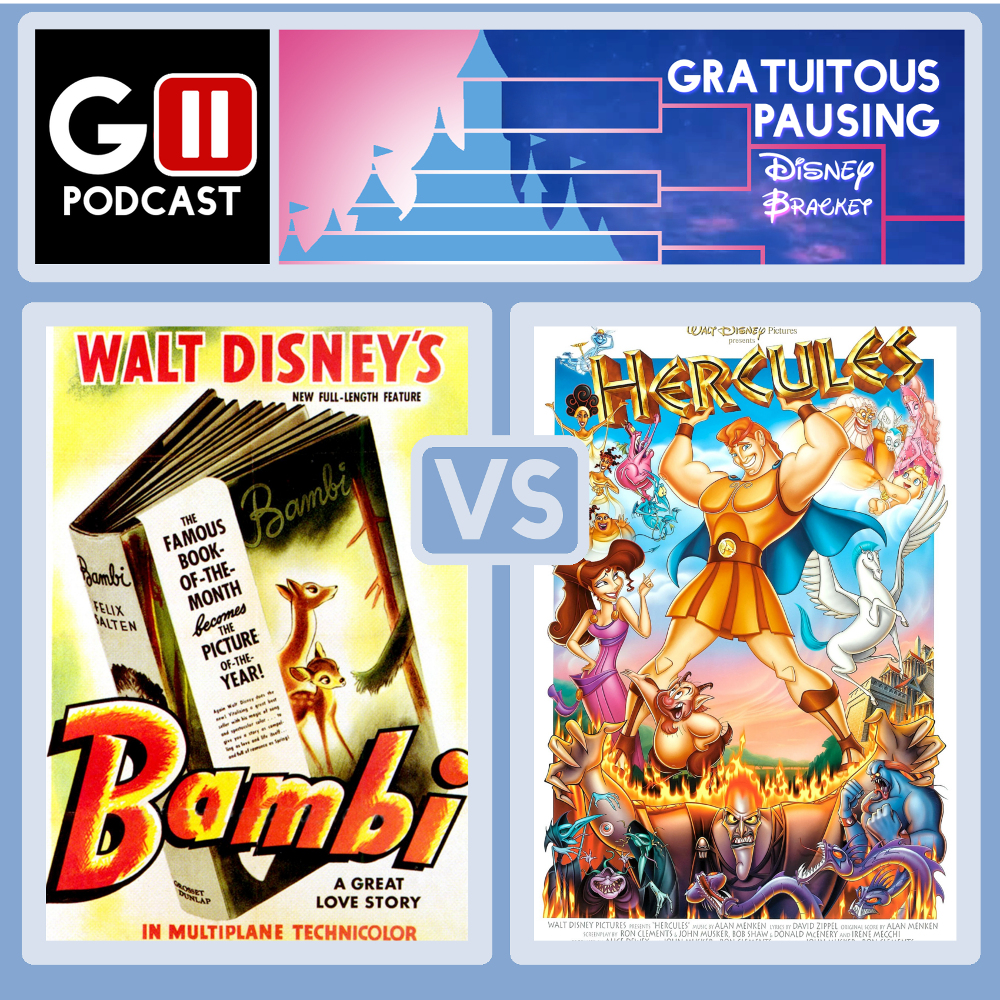 Episode 11 Disney Bracket: Bambi vs Hercules