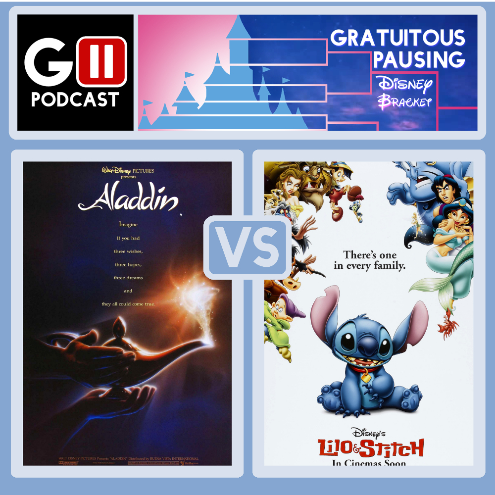 Episode 12 Disney Bracket: Aladdin vs Lilo &amp; Stitch