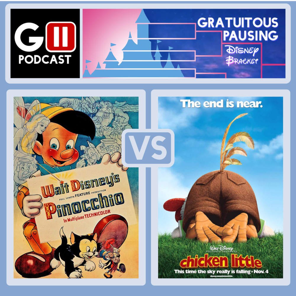 Episode 15 Disney Bracket: Pinocchio vs Chicken Little