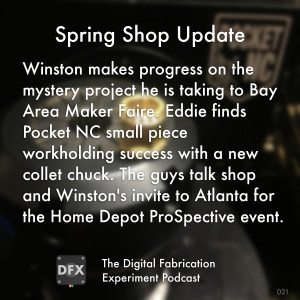 Ep. 021 - Spring Shop Update