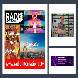 Radio International - The Ultimate Eurovision Experience (2024-12-04): Interview with Mihai Trăistariu (Romania 2006), Home Composed Song Contest 2024, Eurovision News,  plus much more