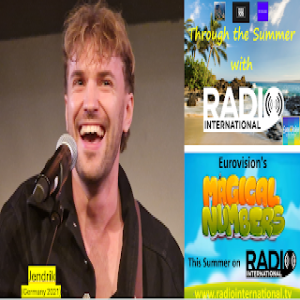 Radio International - The Ultimate Eurovision Experience (2024-07-17): Through the Summer 2024 - Interview with Jendrik (Germany 2021), Eurovision Cover Spot, Birthday File, News plus much more