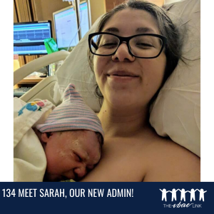 134 Meet Sarah, our new Admin!