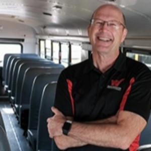 Former school board member now drives bus for district