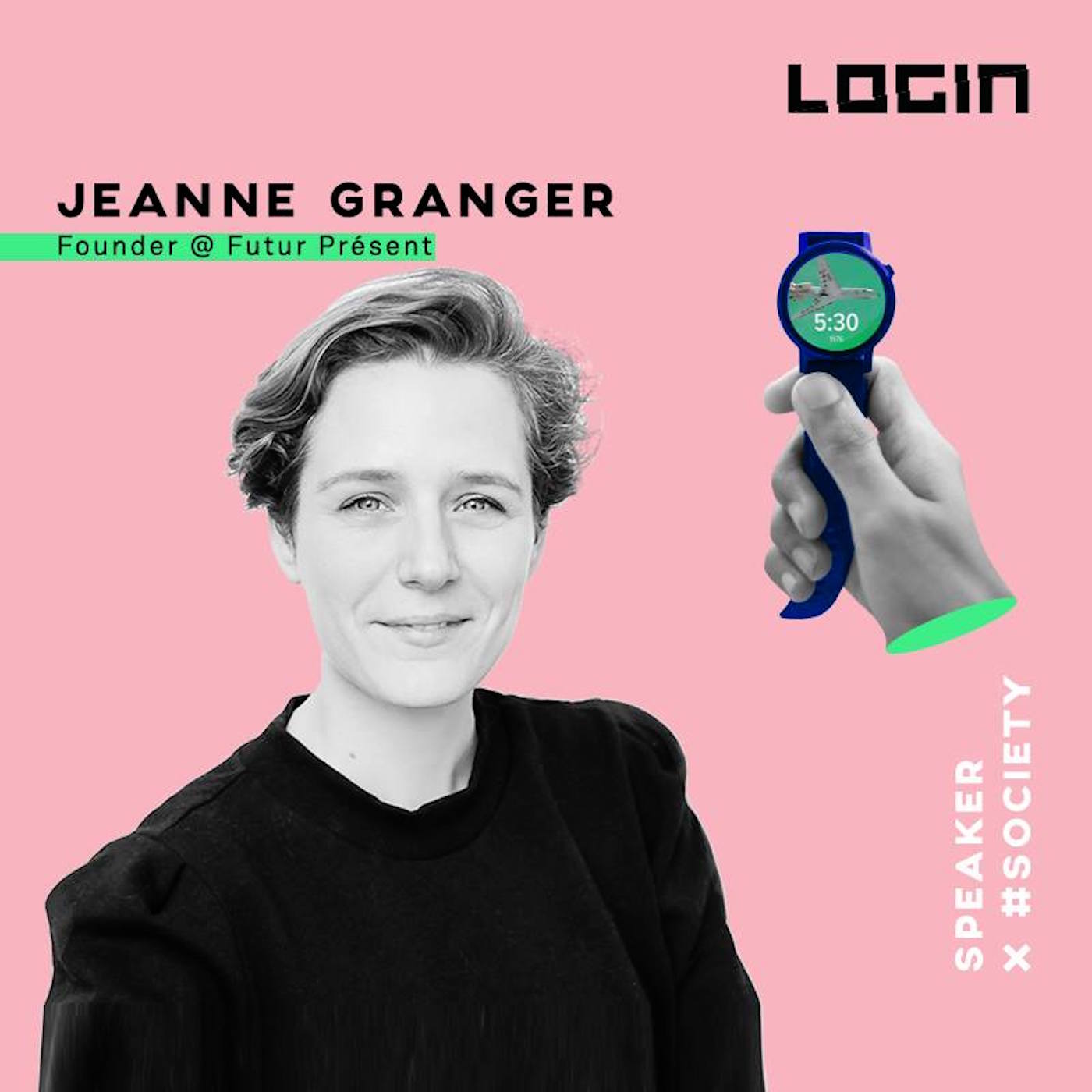 Jeanne Granger talks Creative Transformation at Login 2018