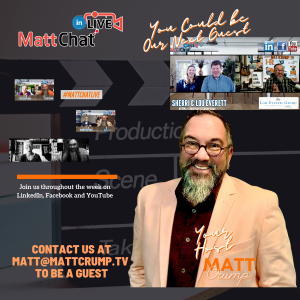 #MattChatLive with special guests Sherri and Lou Everett