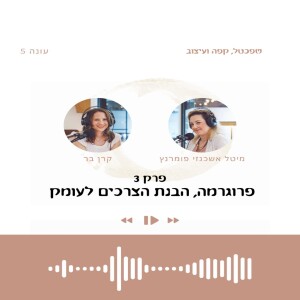 עונה 5 פרק 3 - פרוגרמה והבנת הצרכים לעומק