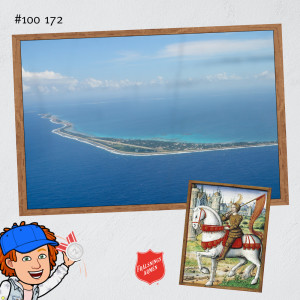 #100 172 Om Tuvalu, Jeanne d'Arc och stafett mellan världens länder