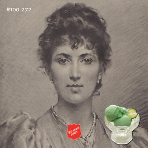 #100 272 Om Agnes Marshall, viktoriansk gurkaglass och att lätt börja gråta