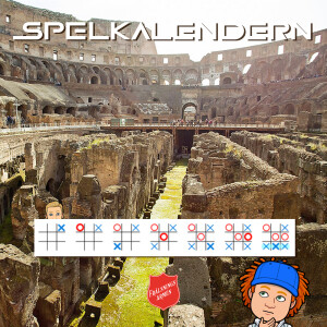 SPELKALENDERN om Colosseum och tre i rad