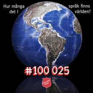 #100 025 Hur många språk finns det i världen? (FRÅGEAVSNITT)