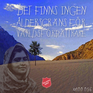 #100 056 Om Malala och hur skolan kan förändra världen