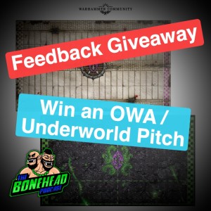 Feedback Giveaway - Win an Underworld Pitch