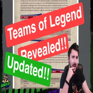 Update - Teams of Legend Revealed!