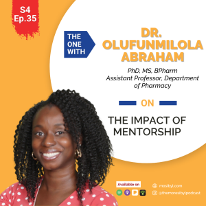 먼 곳의 스승| The One with Dr. Olufunmilola Abraham - On Faraway Mentors: Episode 35 (2021)