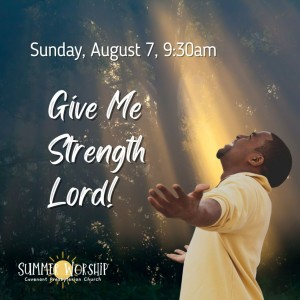 ”Give Me Strength Lord!”