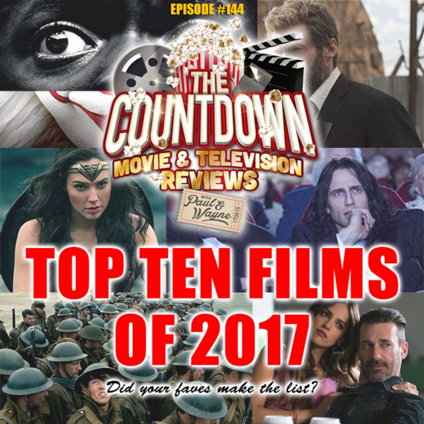 Episode 144: Top 10 Films of 2017