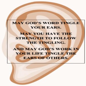 The Blessing of Tingling Ears
