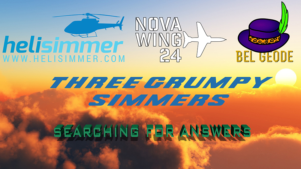 Three Grumpy Simmers - EP05 - Searching for Answers - Musings on a new Generation