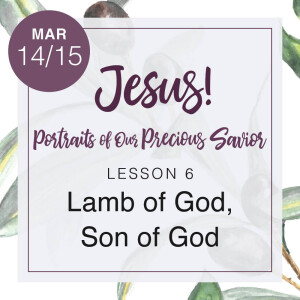 Jesus! Week 6: Lamb of God | Son of God (Pam Larson with Renée P)