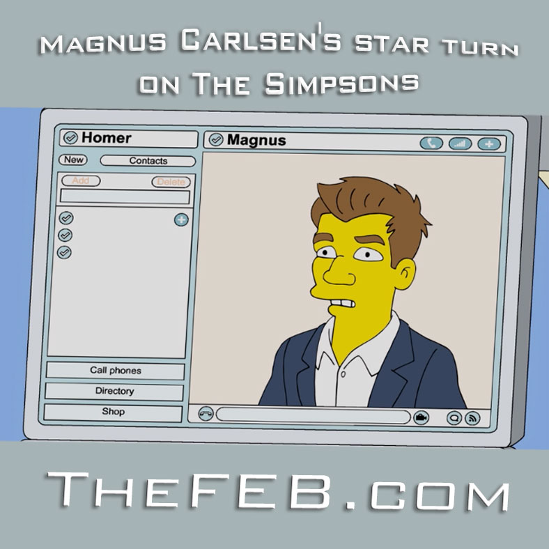 033 - Magnus Carlsen's star turn on The Simpsons