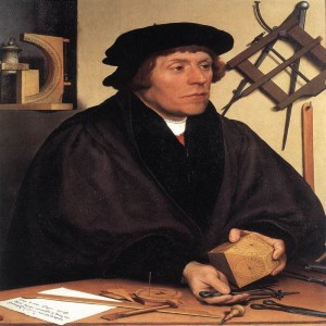 Hans Holbein - Portrait of Nikolaus Kratzer