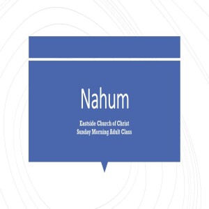 Nahum 2:1-3:19 - Ted Mogey - Aug 27, 2023