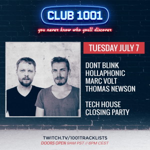 DONT BLINK - LIVE @ Club 1001, Episode 005