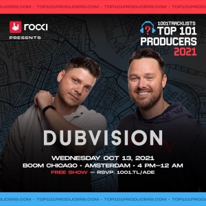 DubVision - LIVE @ 1001Tracklists x ROCKI Present: Top 101 Producers 2021 ADE Celebration