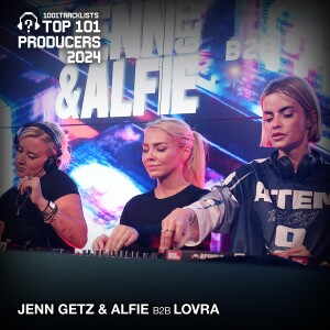 Jenn Getz & Alfie b2b LOVRA - Live @ 1001Tracklists Top 101 Producers 2024 ADE Party