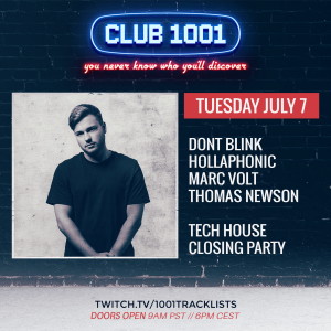 Thomas Newson - LIVE @ Club 1001, Episode 005