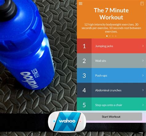 Apps for Better Living: Seven Minute Workout