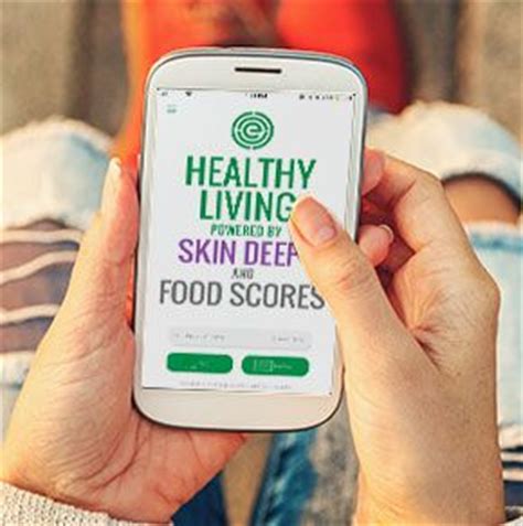 Apps for better living: EWG's Healthy Living App