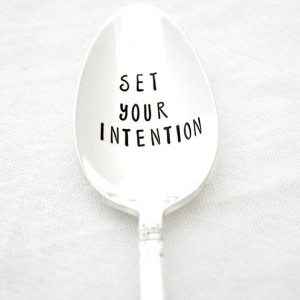 Set your intention for the week