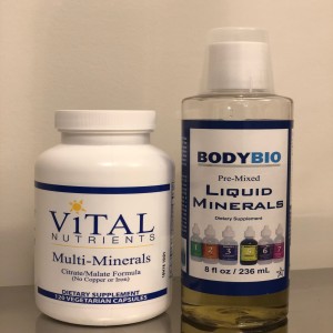 My Detox Supplements: Minerals 2 ways