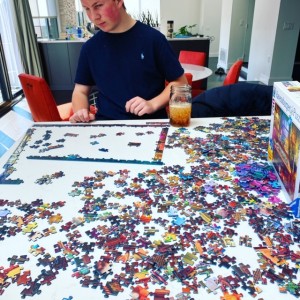 The beauty of a jigsaw puzzle