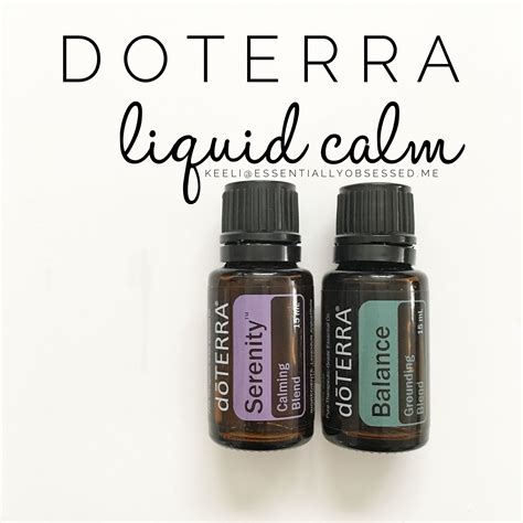 Essential Oils: Serenity and Balance