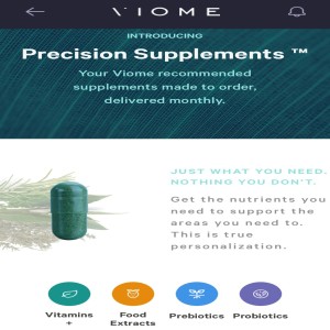 Viome : Precision Supplements
