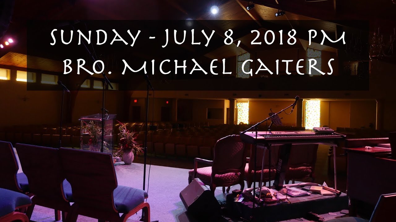 Michael Gaiters (07-19-2018 PM)