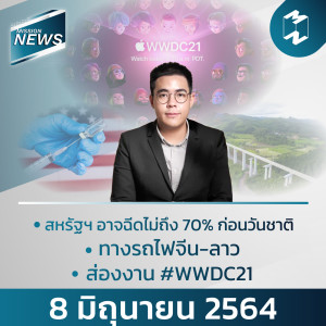 Mission News | 8 มิถุนายน 2021 อัปเดตข่าวที่คนทำงานต้องรู้